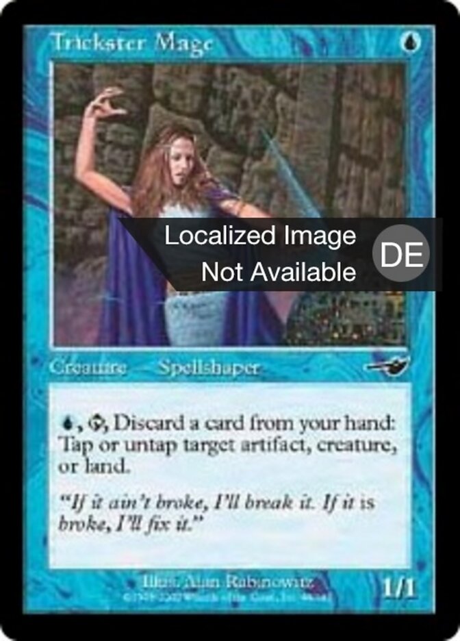 Trickreiche Magierin