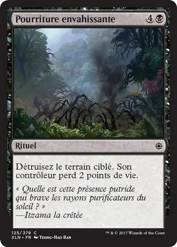 Pourriture envahissante