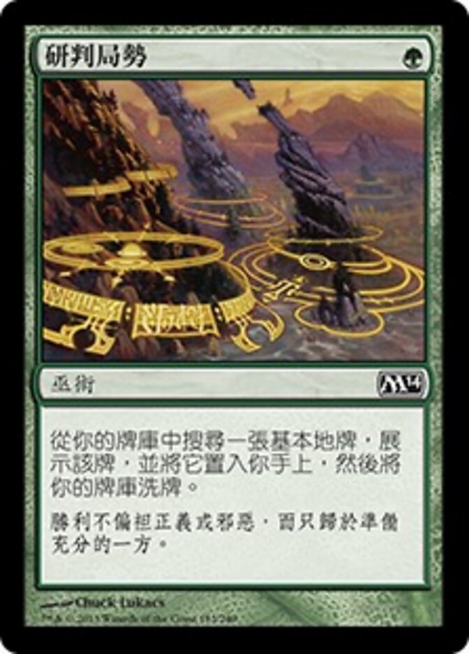 研判局勢