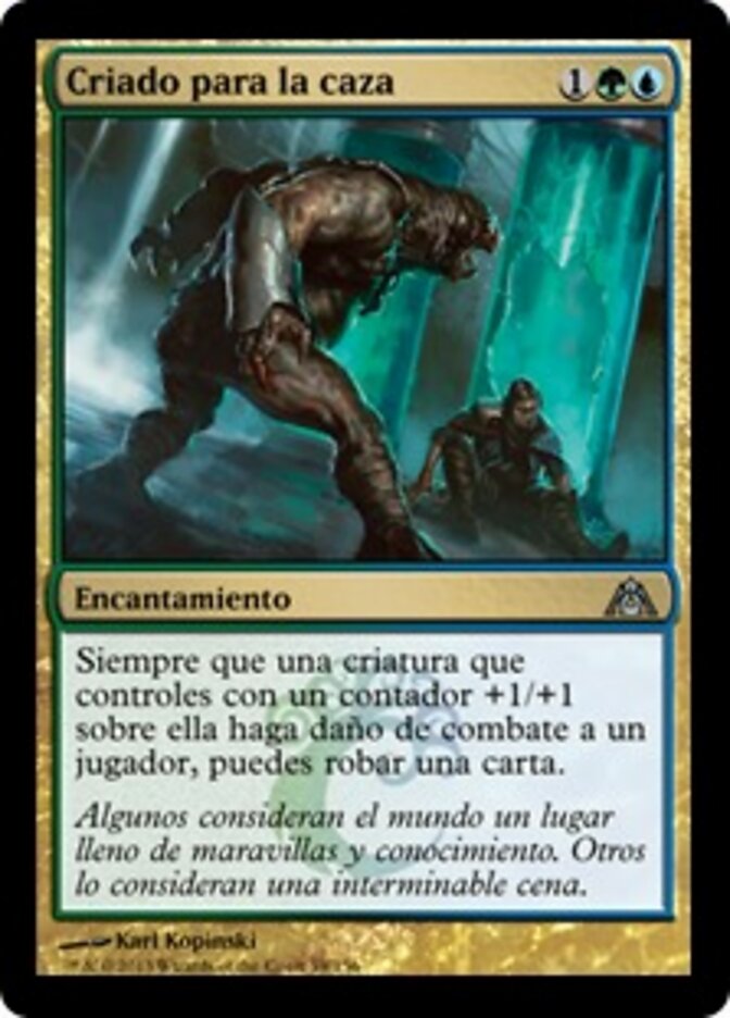 Criado para la caza