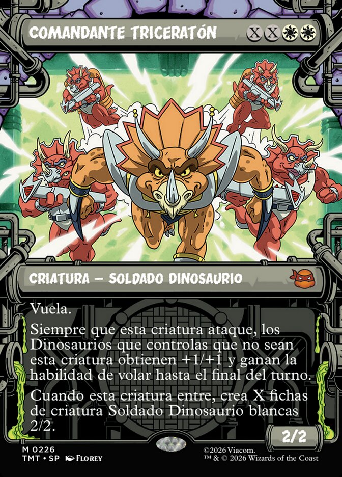 Comandante triceratón