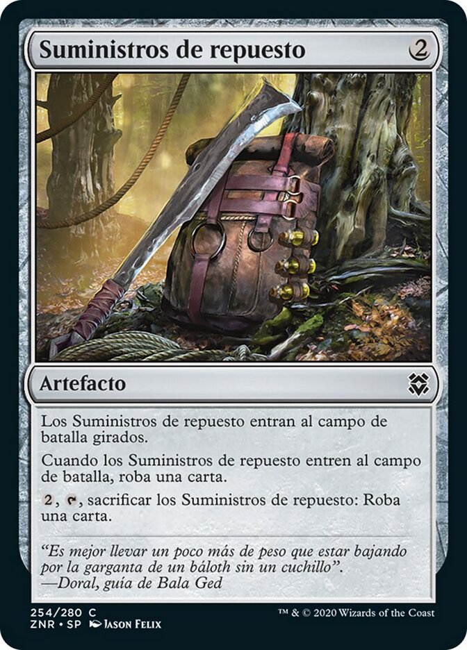 Suministros de repuesto