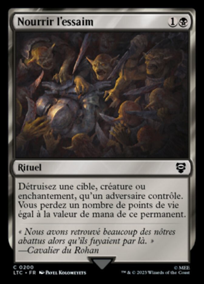 Nourrir l'essaim