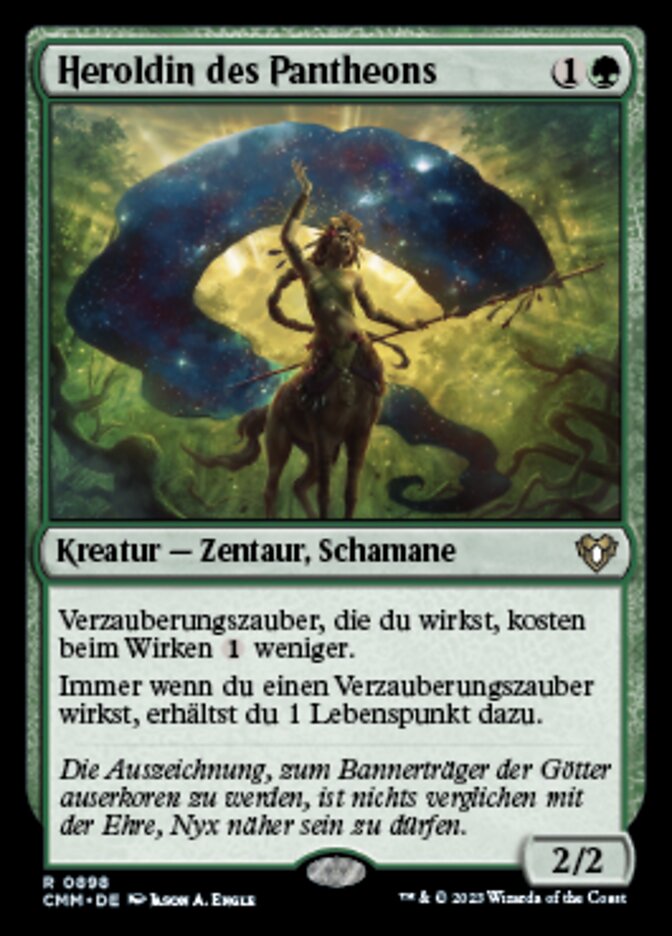 Heroldin des Pantheons