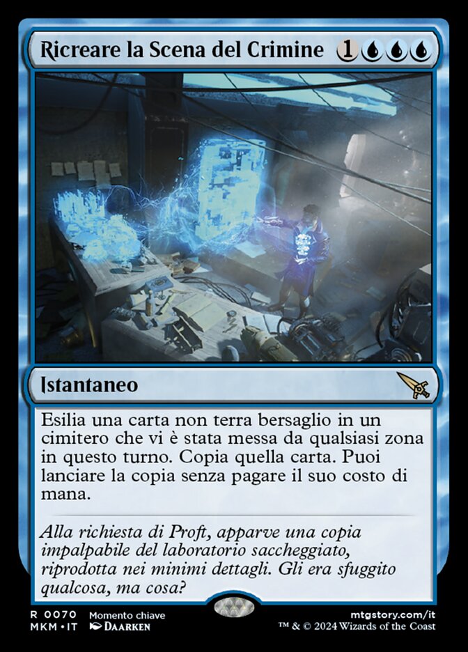 Ricreare la Scena del Crimine