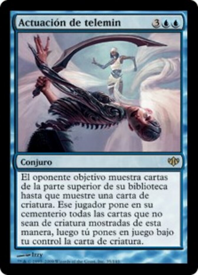 Actuación de telemin