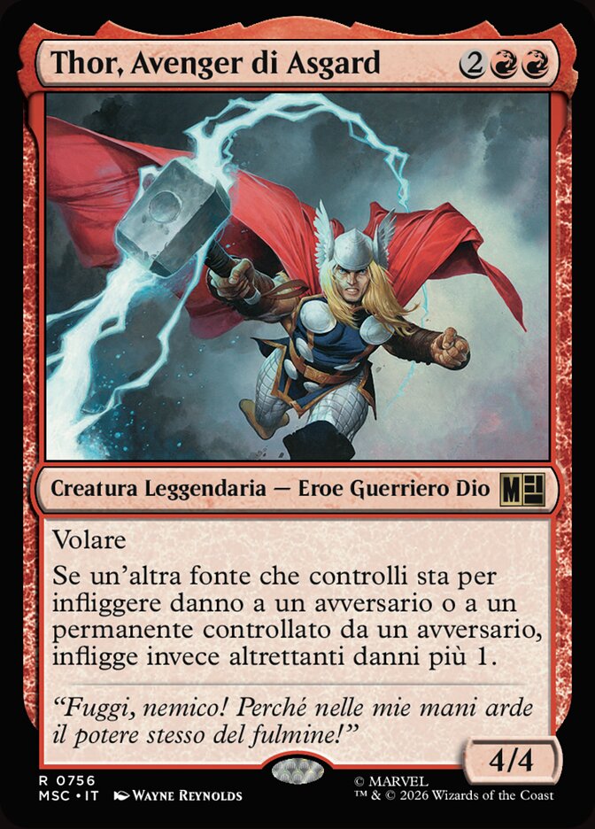 Thor, Avenger di Asgard