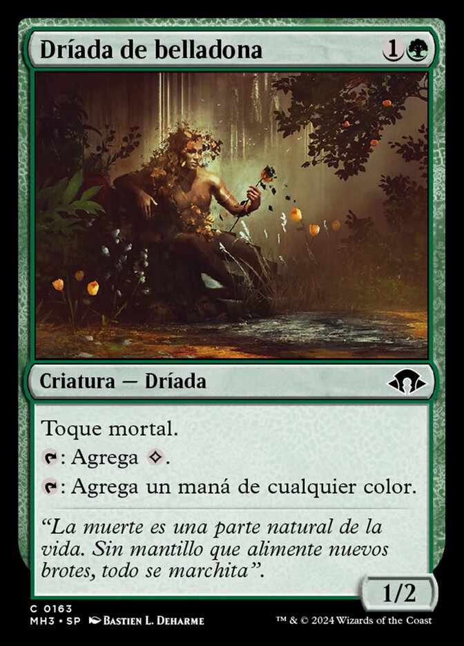 Dríada de belladona