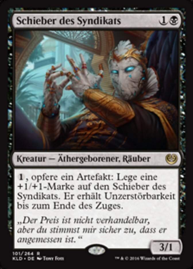 Schieber des Syndikats