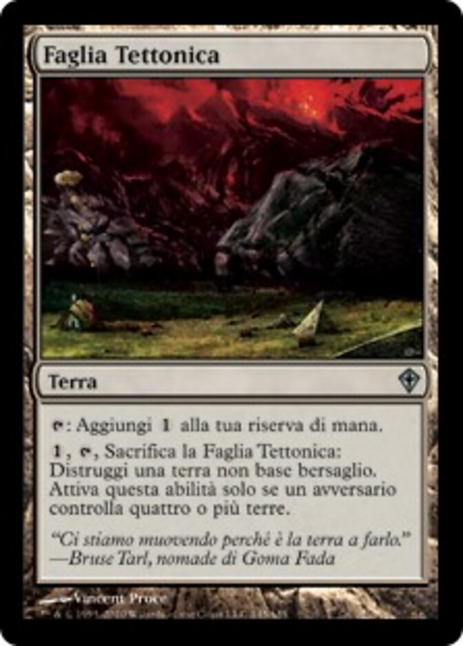 Faglia Tettonica