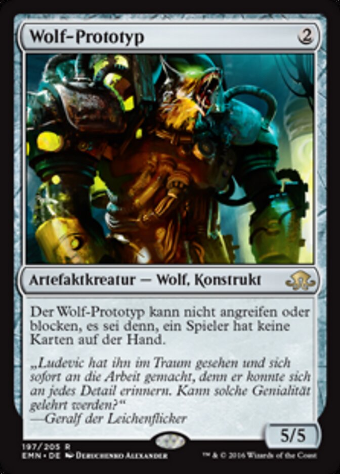 Wolf-Prototyp