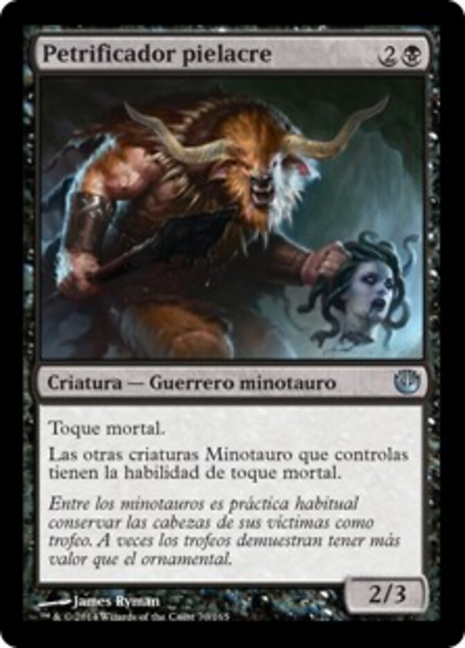 Petrificador pielacre