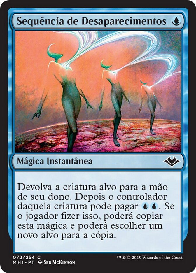 Sequência de Desaparecimentos