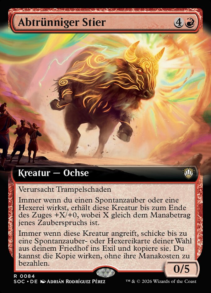 Abtrünniger Stier