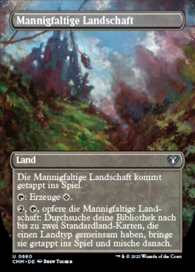 Mannigfaltige Landschaft