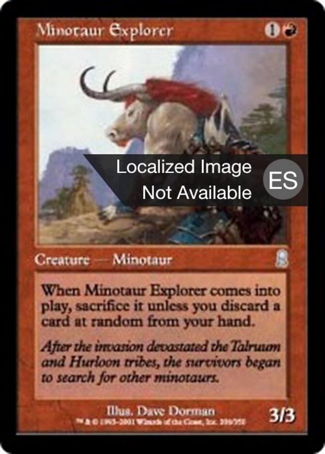 Minotauro explorador