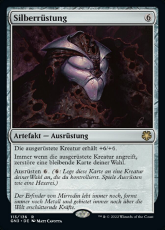 Silberrüstung