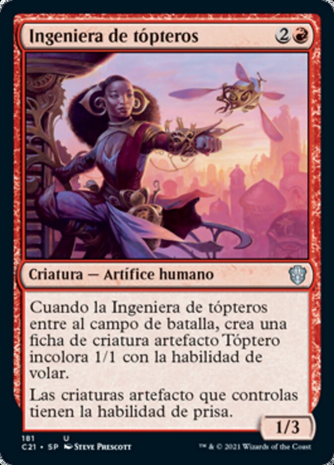 Ingeniera de tópteros