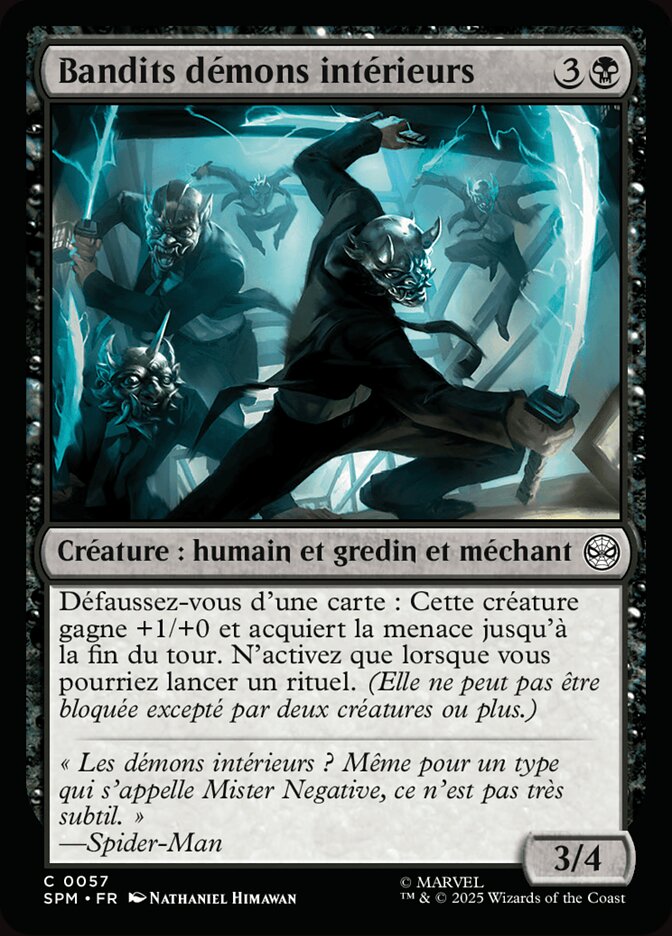 Bandits démons intérieurs