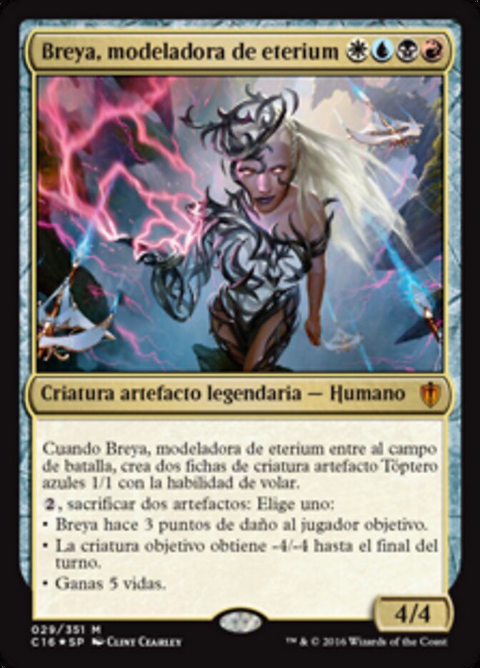 Breya, modeladora de eterium