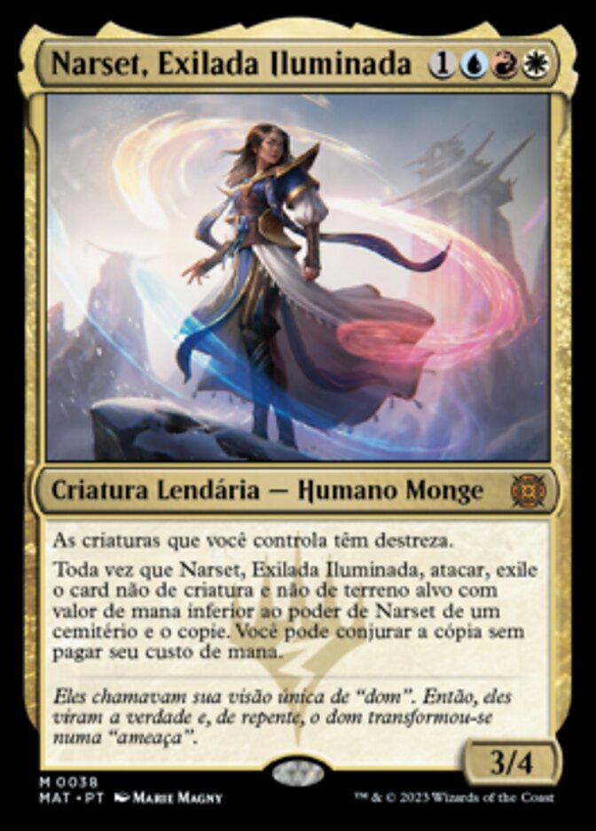 Narset, Exilada Iluminada