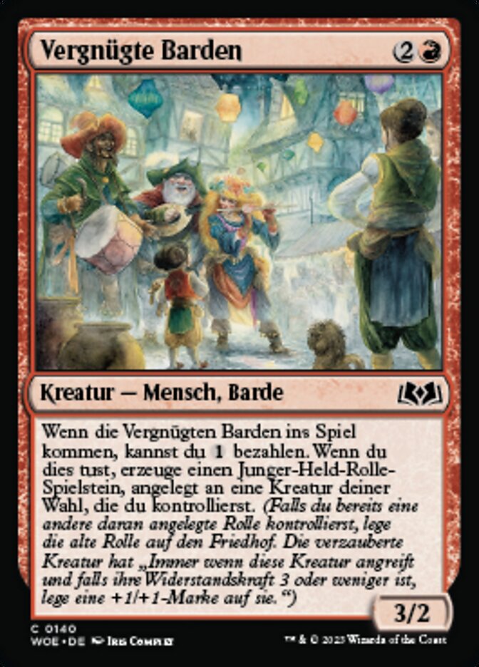 Vergnügte Barden