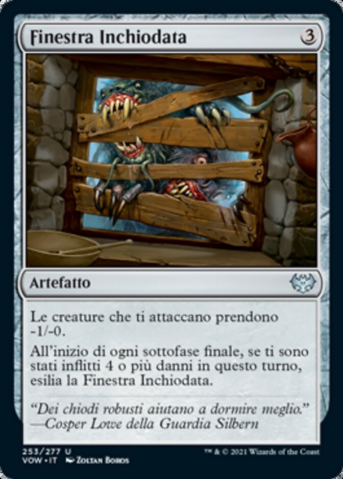 Finestra Inchiodata