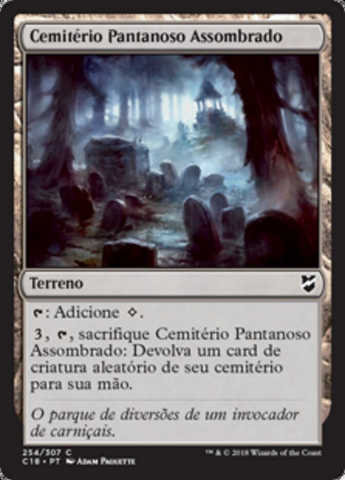 Cemitério Pantanoso Assombrado