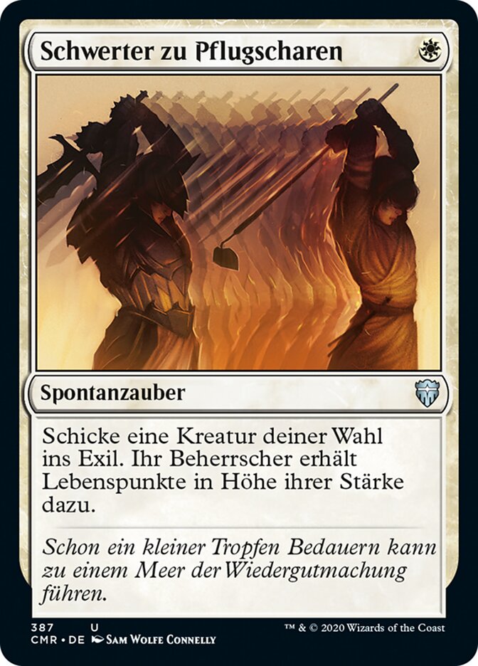 Schwerter zu Pflugscharen