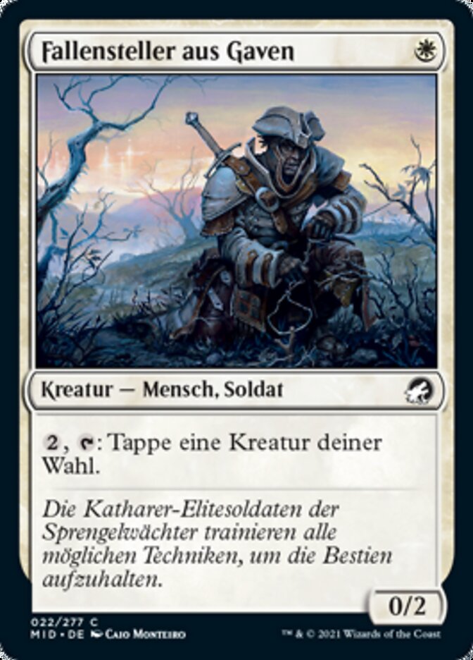 Fallensteller aus Gaven