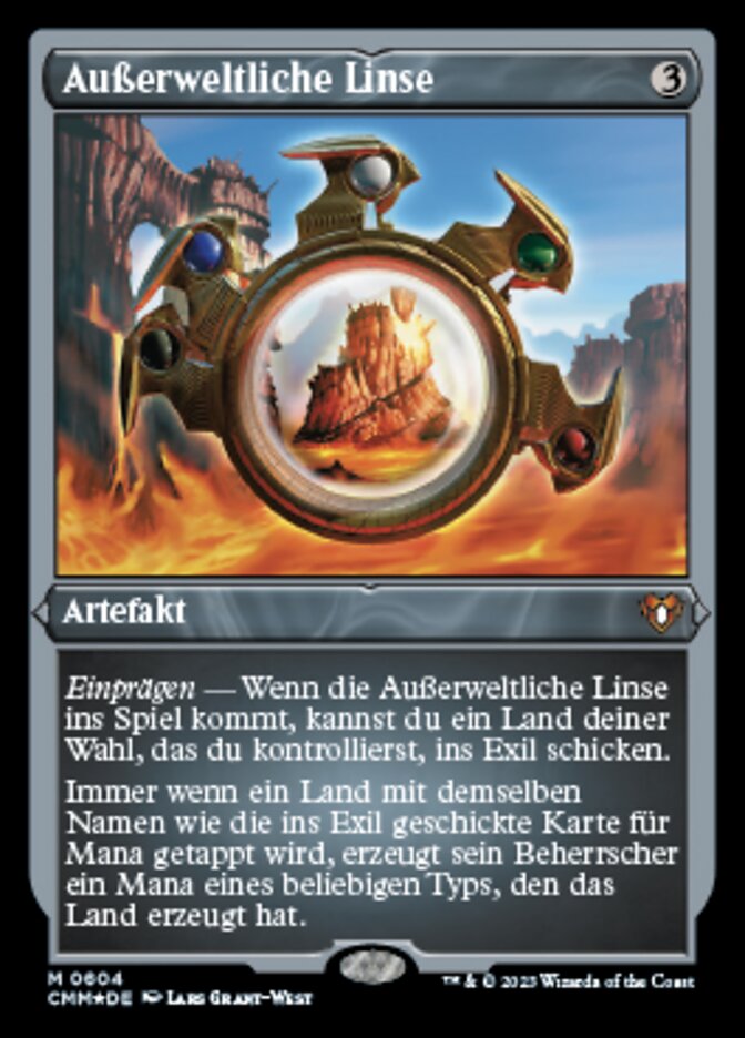 Außerweltliche Linse