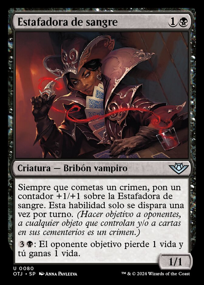 Estafadora de sangre