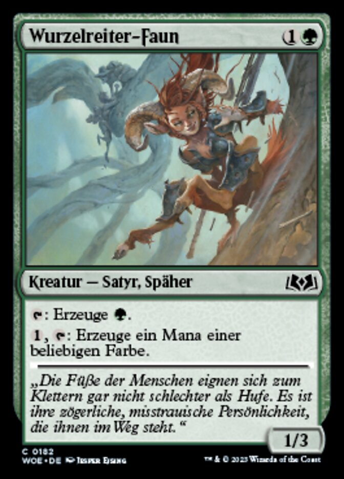 Wurzelreiter-Faun