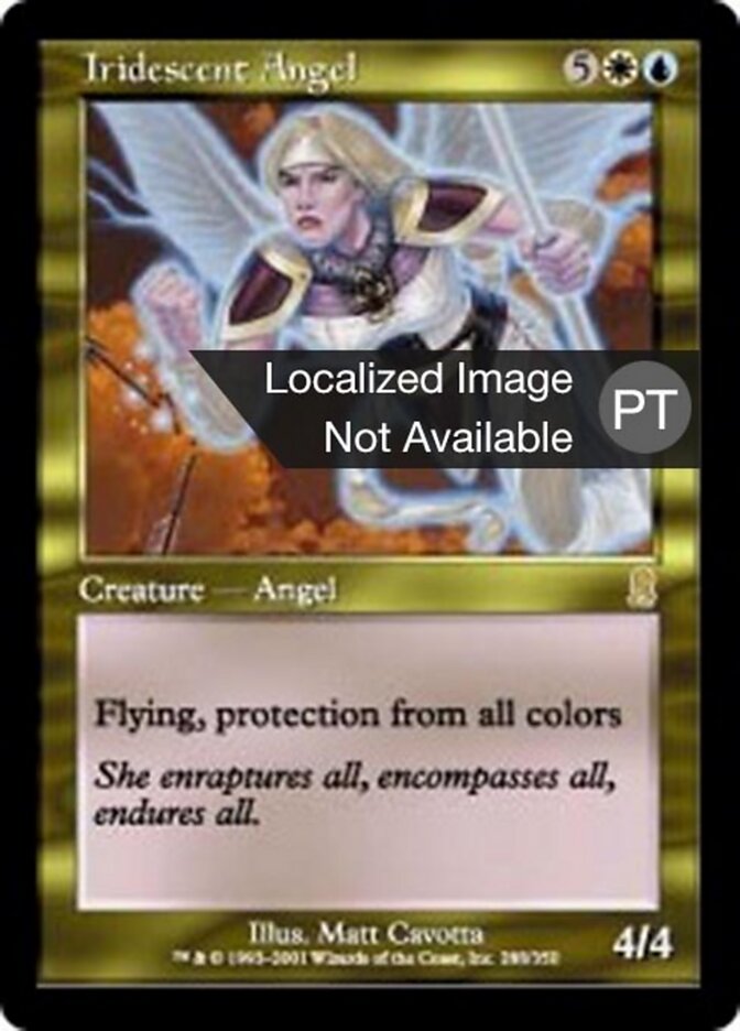 Anjo Iridescente