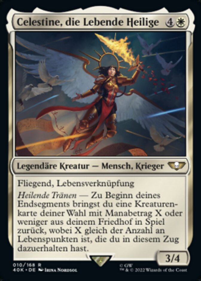 Celestine, die Lebende Heilige