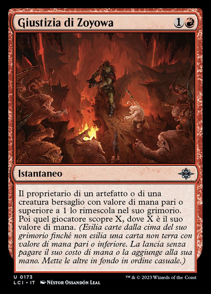 Giustizia di Zoyowa