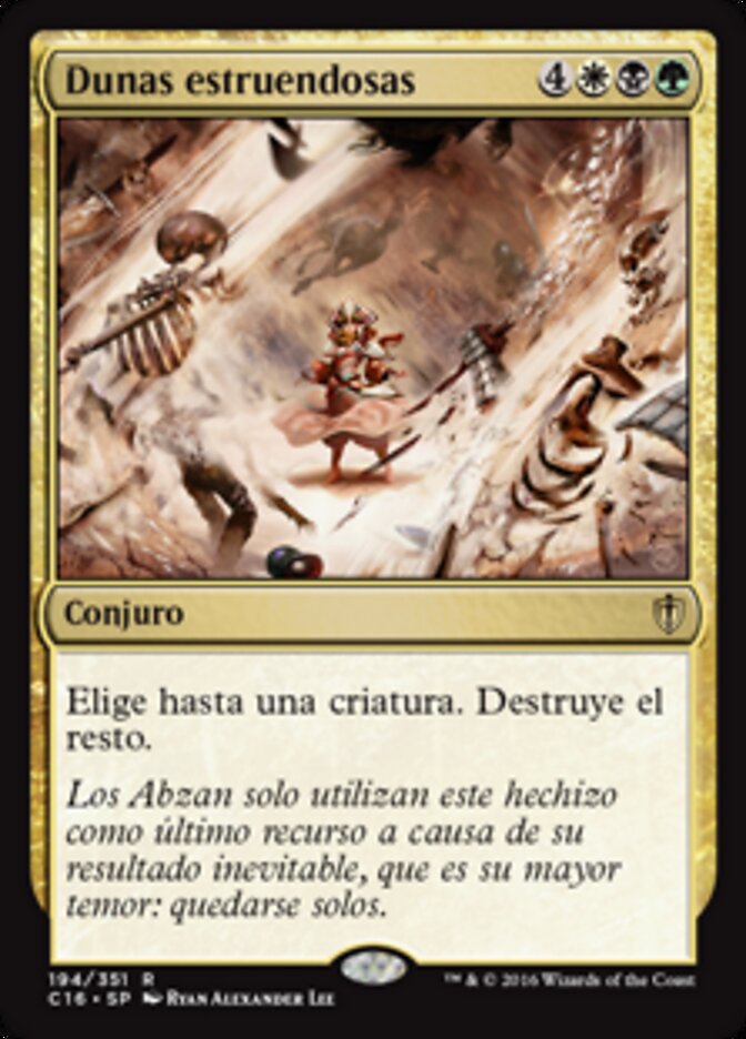 Dunas estruendosas