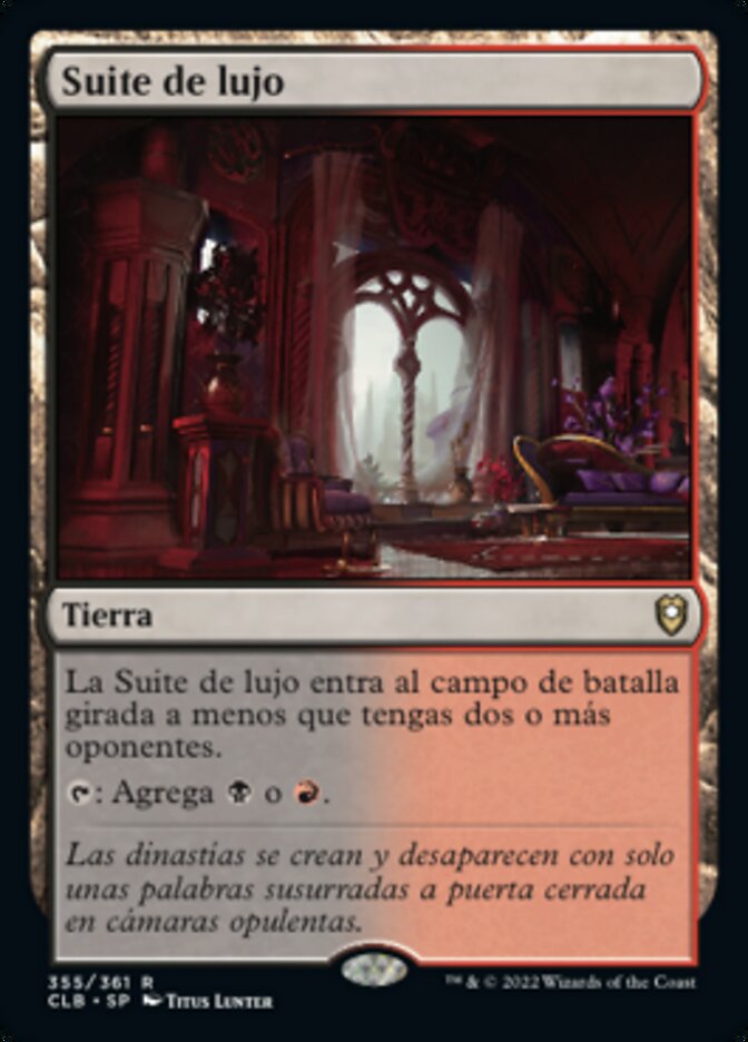 Suite de lujo