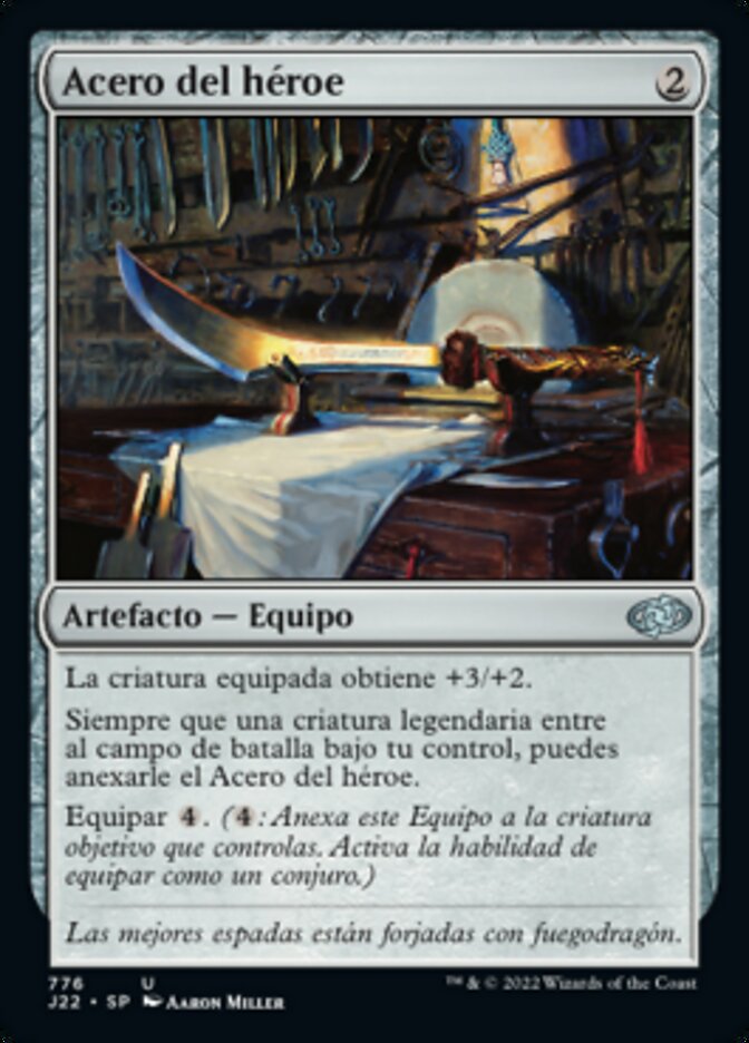 Acero del héroe