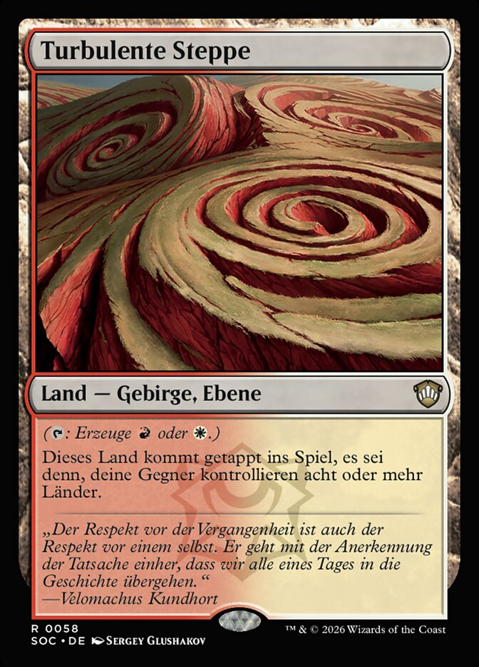 Turbulente Steppe
