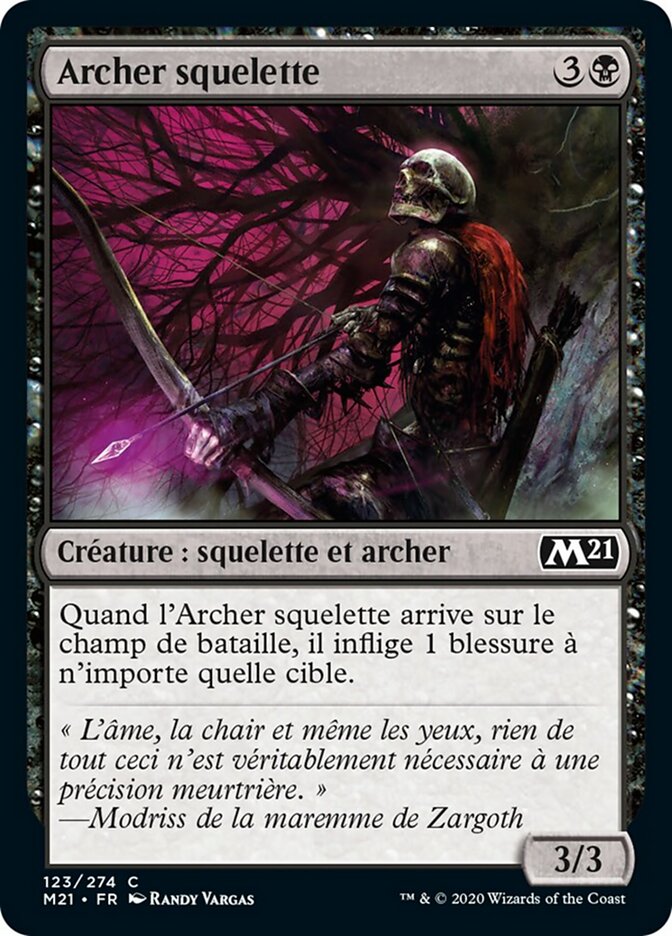Archer squelette