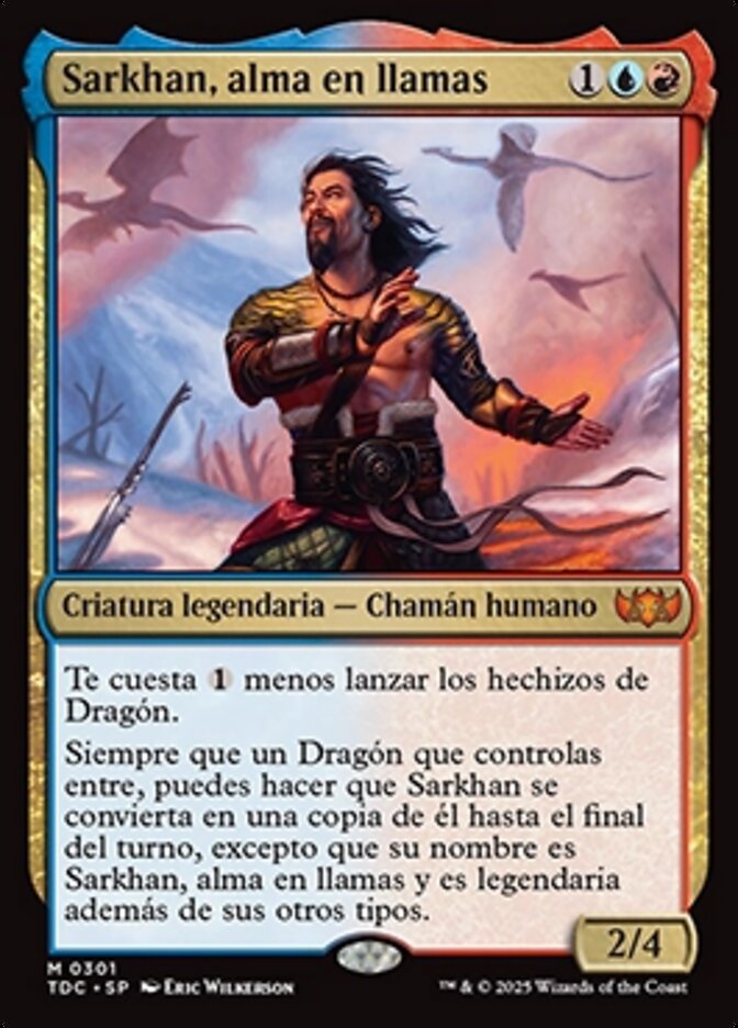 Sarkhan, alma en llamas