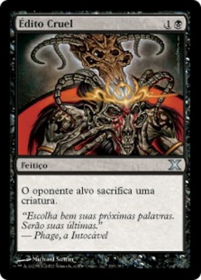 Édito Cruel