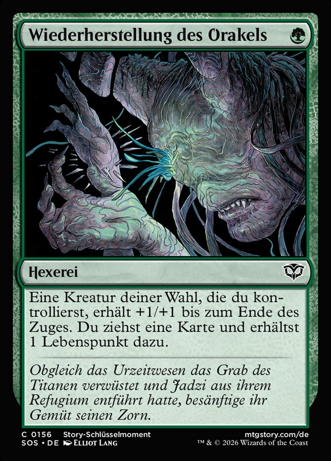 Wiederherstellung des Orakels