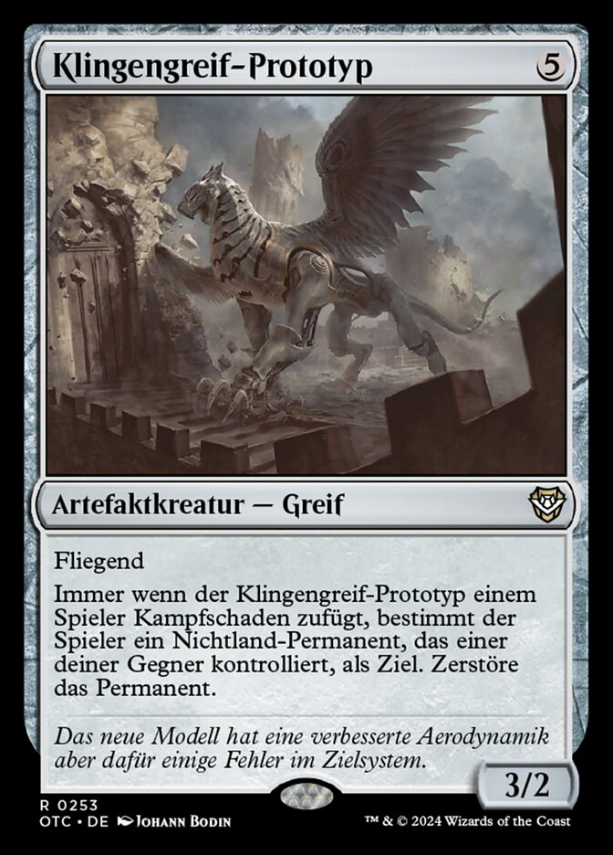 Klingengreif-Prototyp