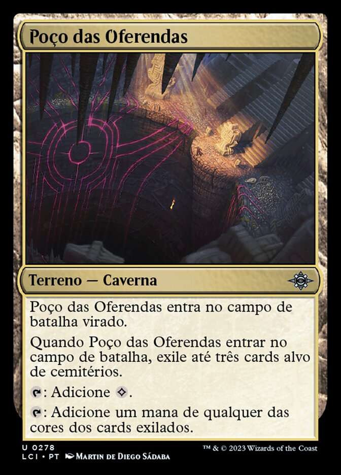 Poço das Oferendas