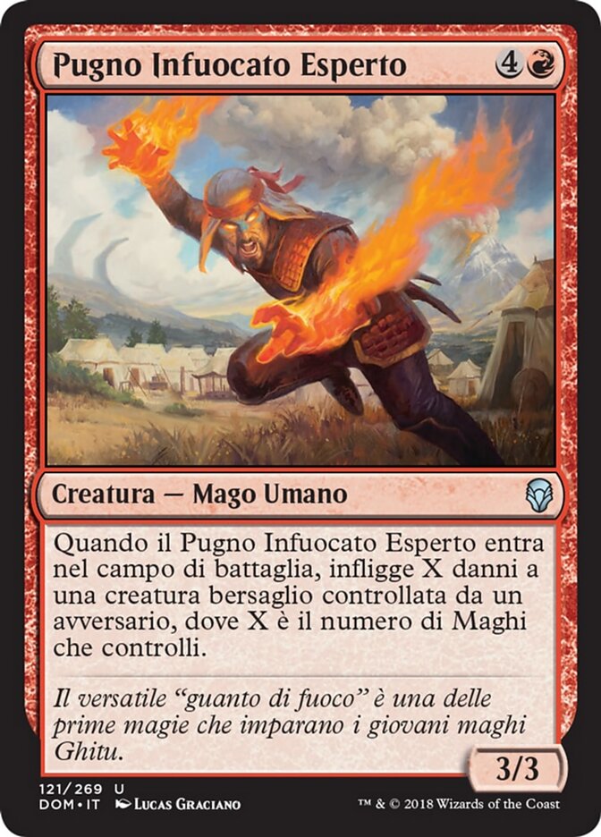 Pugno Infuocato Esperto