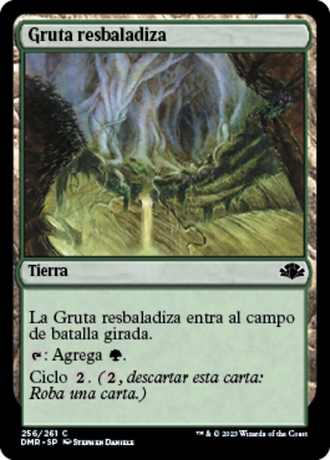 Gruta resbaladiza