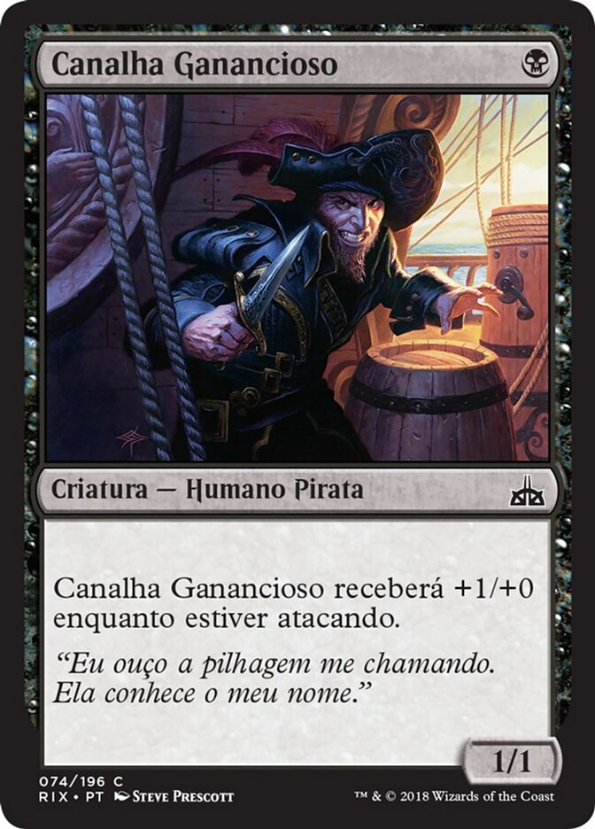 Canalha Ganancioso