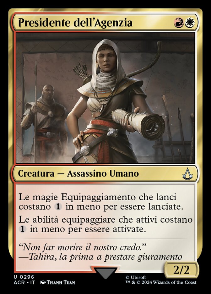 Presidente dell'Agenzia